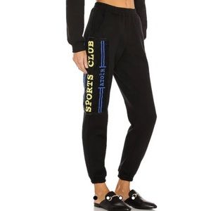 Atoir Sport Club Track Pant Black Sweatpants Revolve Sz 6